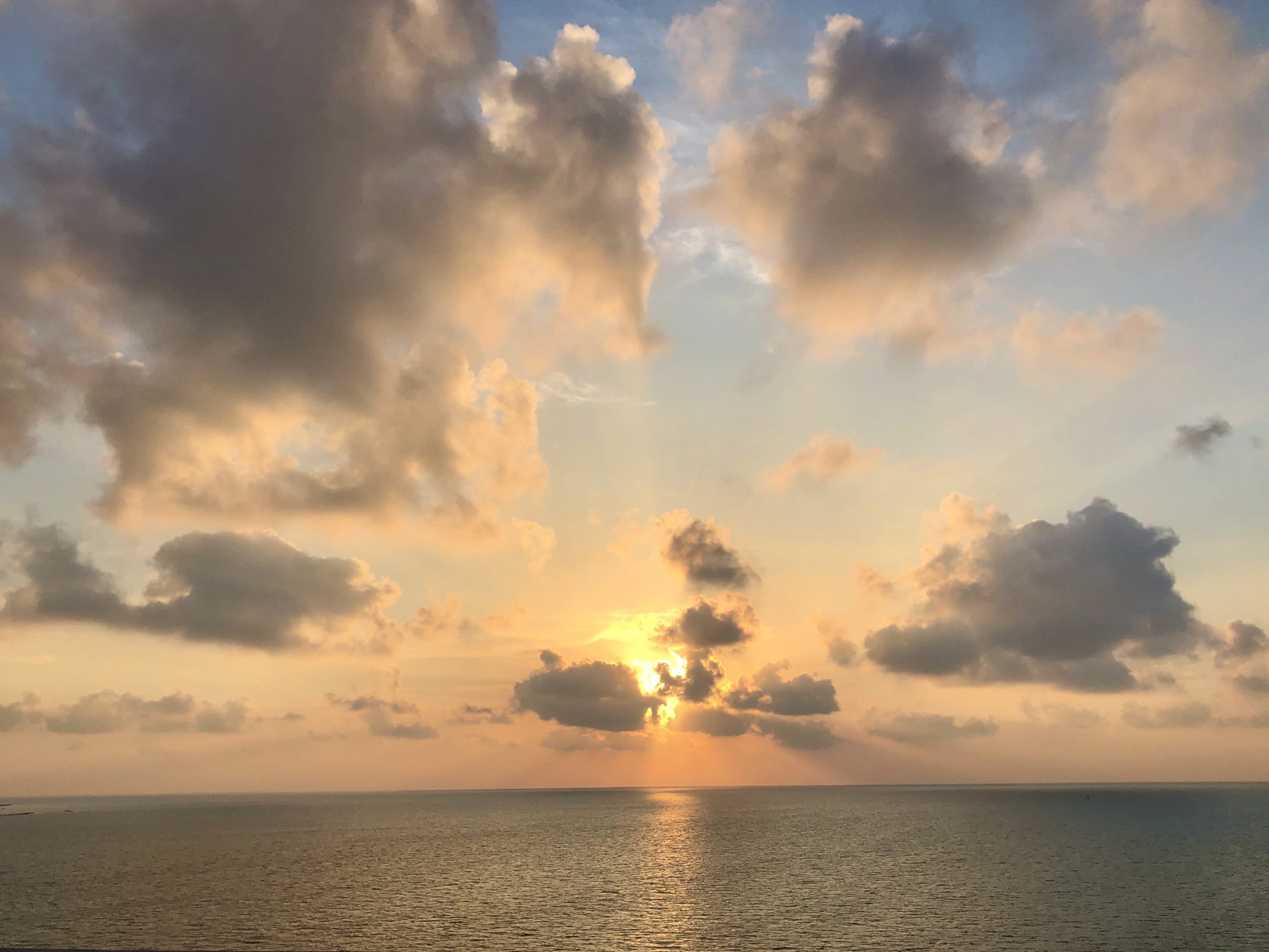 Sunrise over Aransas Bay