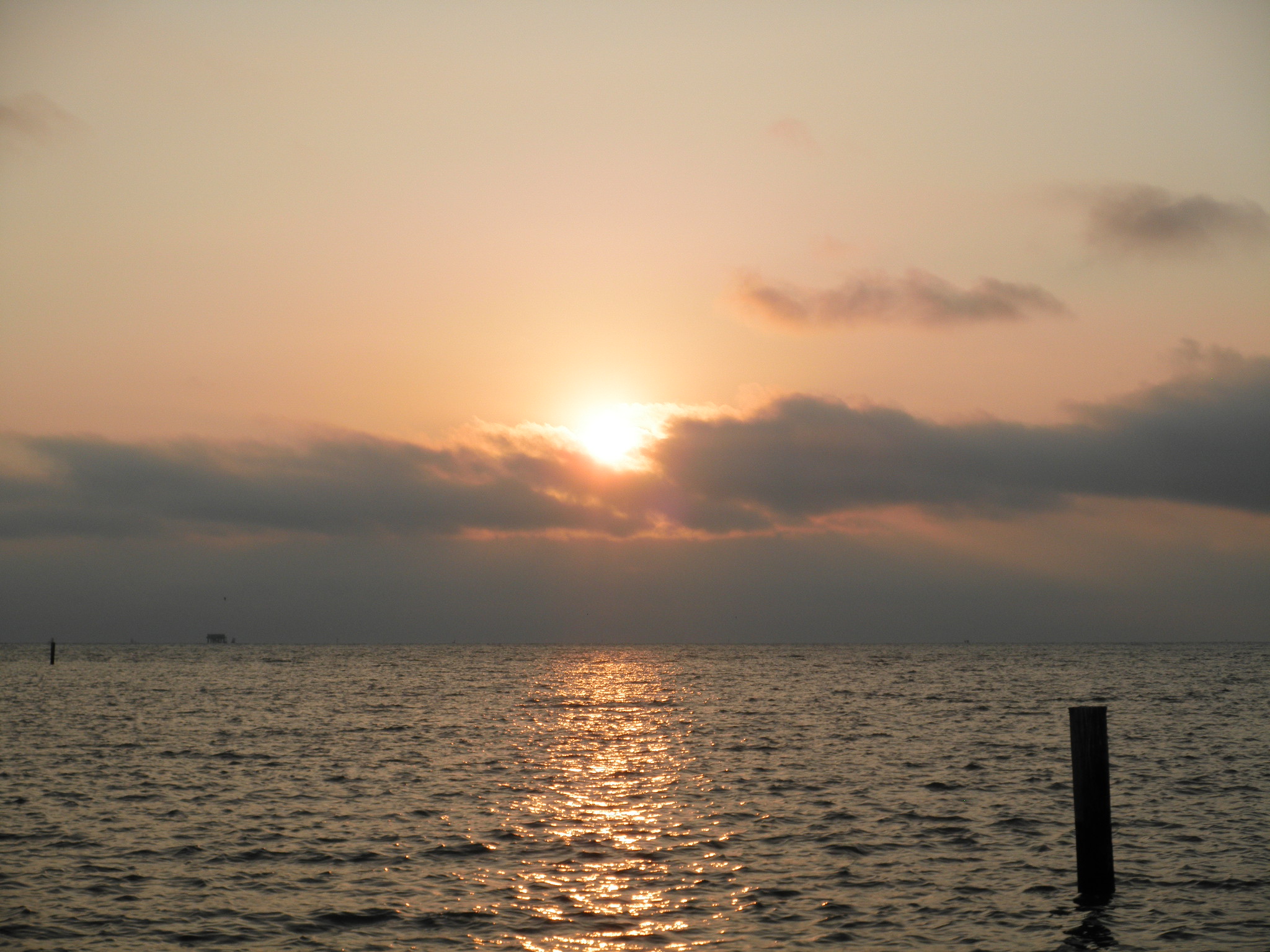 Sunrise over Aransas Bay